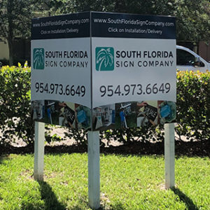 Real Estate Post Installation Near Me | South Florida Sign ...